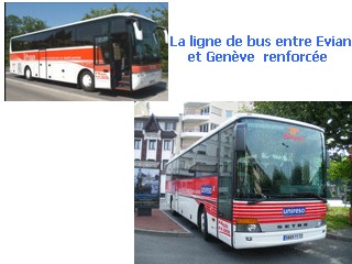 Bus Evian Geneve